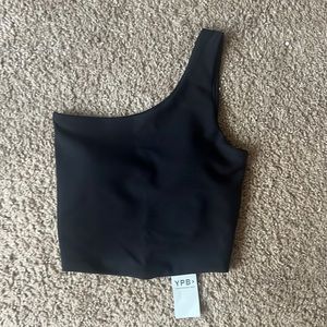 YPB (Abercrombie) one shoulder top - xxs